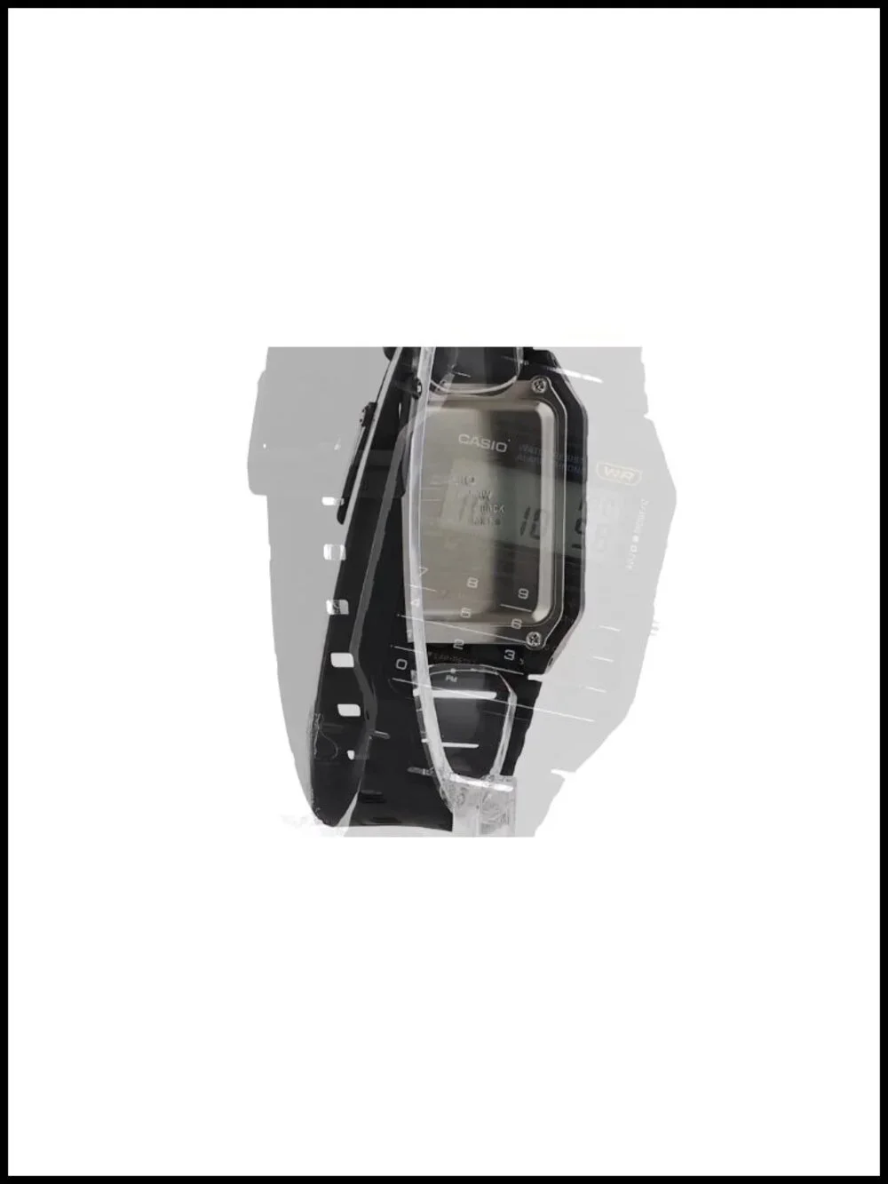 Casio Data Bank Digital Watch 8-Digit Calculator 1/100 Sec Stopwatch Water
